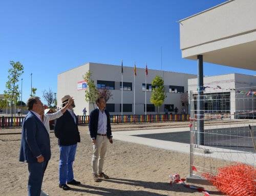 Visita de obras de adecuación al Colegio Padre Garralda