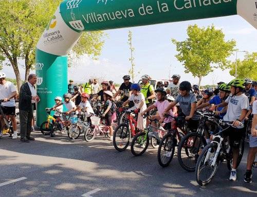 Alrededor de 600 participantes se dan cita en la XXXV Fiesta de la Bicicleta