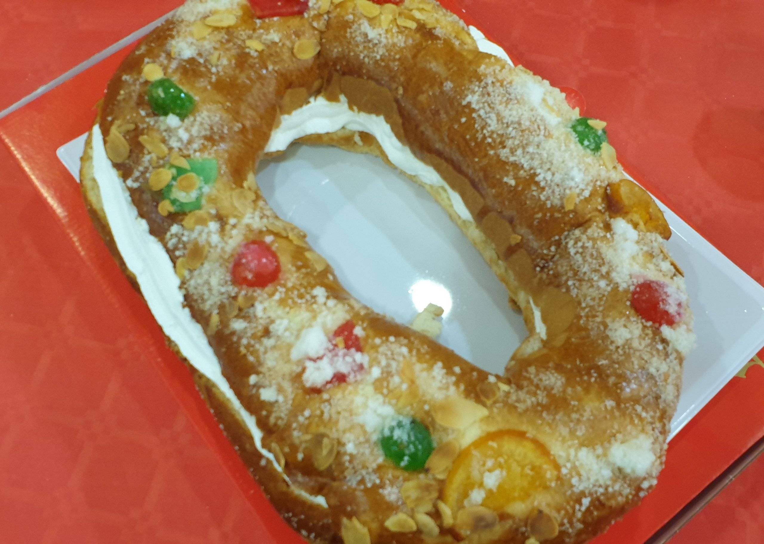 Roscón de Reyes.