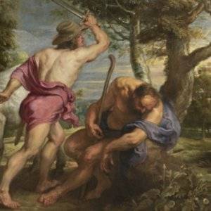 Cuadro titulado "Mercurio y Argos", de Pedro Pablo Rubens y taller. Imagen: Museo Nacional del Prado.